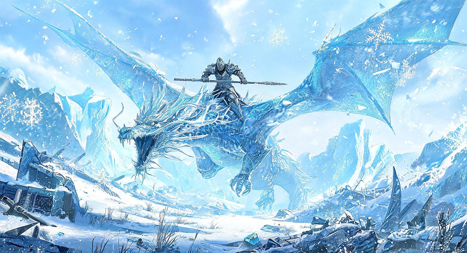 小小屠龙—冰雪骑战 游戏宣传图